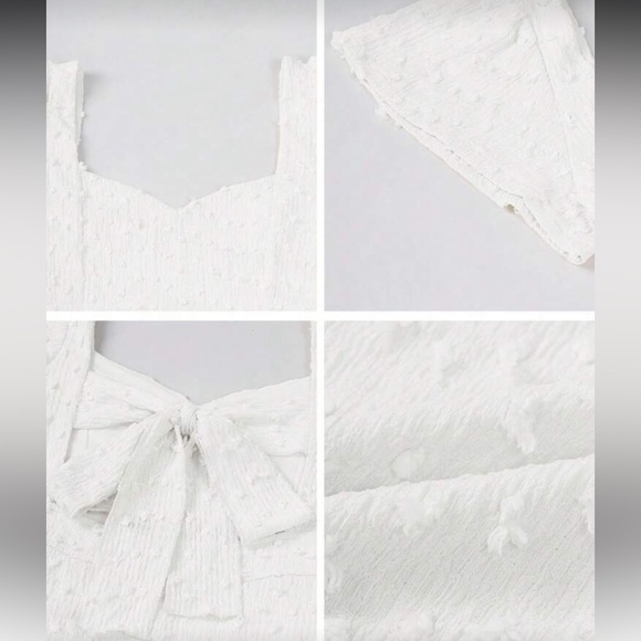 Chic White Backless Maxi Dress - Picture 2 of 2